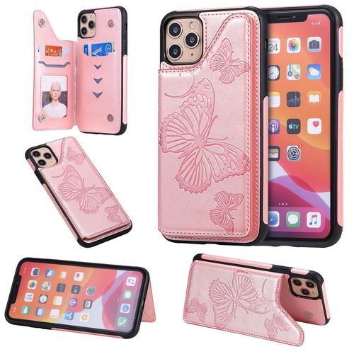 Coque Iphone 11 Pro Max,Etui Pour Iphone 11 Pro Max,Coque En Cuir Pour Iphone 11 Pro Max,Convient A Etui La Iphone 11 Pro Max,Rose