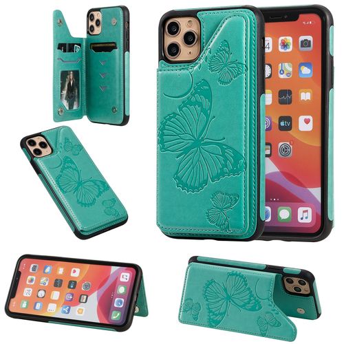 Coque Iphone 11 Pro Max,Etui Pour Iphone 11 Pro Max,Coque En Cuir Pour Iphone 11 Pro Max,Convient A Etui La Iphone 11 Pro Max,Vert