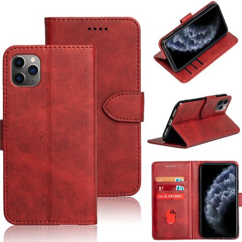 Coque Iphone 11 Pro Max,Etui Pour Iphone 11 Pro Max,Etui Pour Telephone A Rabat Iphone 11 Pro Max,Convient A La Coque Iphone 11 Pro Max,Rouge