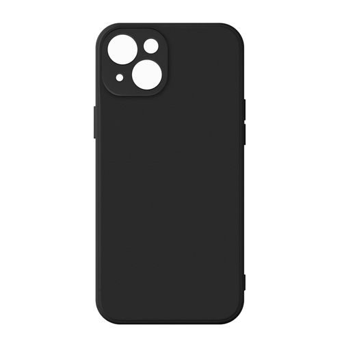 Coque Iphone 13 Mini Silicone Semi-Rigide Avec Finition Soft Touch Noir