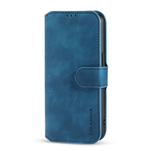 Coque Iphone 13 Pro Max, Etui Iphone 13 Pro Max, Etui  Rabat Horizontal Iphone 13 Pro Max, Portefeuille Etui En Cuir Pu Premium Housse Pour Iphone 13 Pro Max(Bleu)