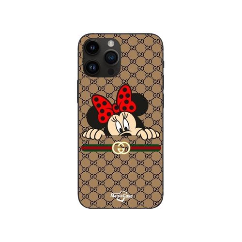 Coque Iphone 14 Pro Max Minnie Gucci