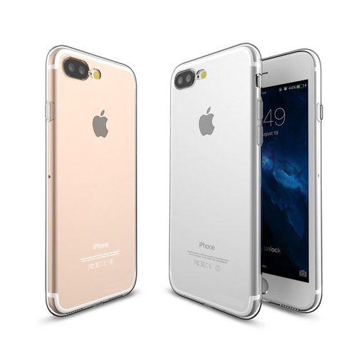 Coque Iphone 7 Plus / Iphone 8 Plus |Garantie A Vie|, Welkoo Coque Iphone 7 Plus, Housse Iphone 8 Plus En Silicone Renforc Shockproof Anti Choc Couleur Transparente, Souple Et Flexible. Compatible Avec L'iphone 7 Plus Et L'iphone 8 Plus.
