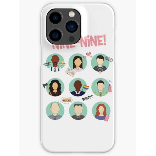 Coque Iphone Samsung Brooklyn Nine-Nine Squad Compatibilit Pour tui 18 17 16 15 14 13 12 Plus Pro Max Galaxy S25 S24 S23 S22 Ultra Note 20