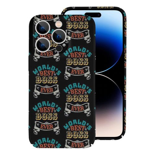 Coque Iphone Samsung Le Meilleur Boss Du Monde Jamais Compatibilit Pour tui 18 17 16 15 14 13 12 Plus Pro Max Galaxy S25 S24 S23 S22 Ultra Note 20