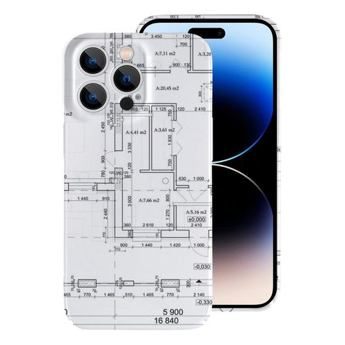 Coque Iphone Samsung Plan D'tage En Architecture Priv Architectural, Disposition Des Appartements Compatibilit Pour tui 18 17 16 15 14 13 12 Plus Pro Max Galaxy S25 S24 S23 S22 Ultra Note 20