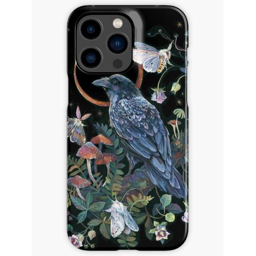 Coque Iphone Samsung Raven De Lune Compatibilit Pour tui 18 17 16 15 14 13 12 Plus Pro Max Galaxy S25 S24 S23 S22 Ultra Note 20