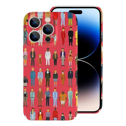 Coque Iphone Samsung Spectacle D'art Wes Anderson Compatibilit Pour tui 18 17 16 15 14 13 12 Plus Pro Max Galaxy S25 S24 S23 S22 Ultra Note 20