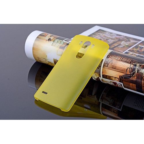 Coque Jaune Lg G4 Transparent Fine 0.3 Mm Fine Etui Housse Bumper 