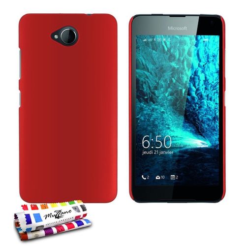 Coque Microsoft Lumia 650 Pearls Rouge Silicone Rigide (Tpu)