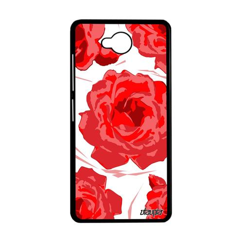 Coque Nokia Lumia 650 rose fleur mobile floral romantique plastique de ...