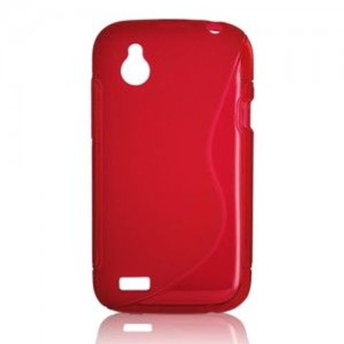 Coque Minigel Souple Rouge Pour Htc Desire X