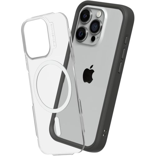 Coque Modulaire Mod Nx Pour Magsafe Pour Iphone 15 Pro Max Force Magntique Suprieure, Personnalisable. Absorbe Les Impacts Des Chutes De 3,5 Mtres - Graphite