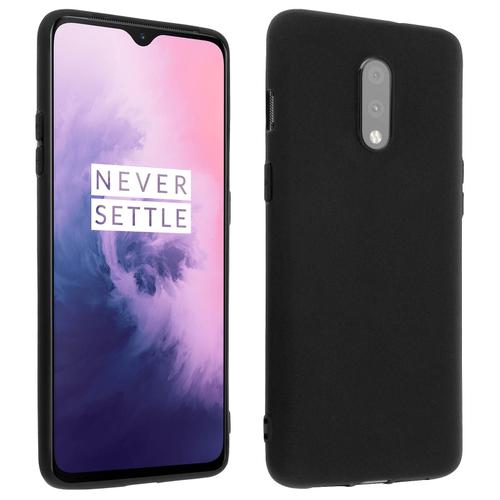 Coque Oneplus 7 Protection Silicone Gel Souple Ultra Fine Noir