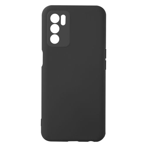 Coque Oppo A16 Et Oppo A16s Silicone Semi-Rigide Finition Soft-Touch Fine Noir