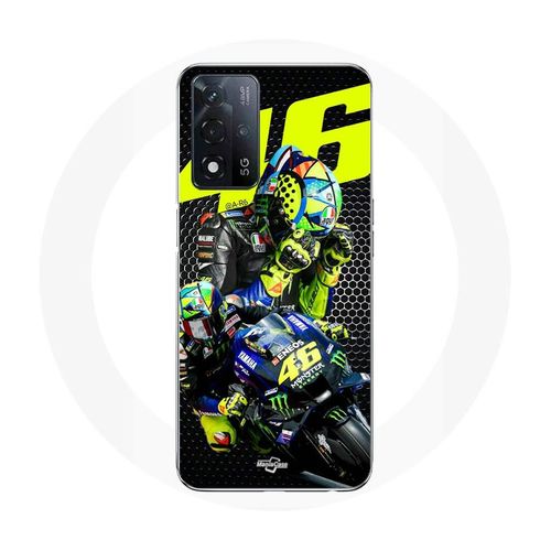 Coque Oppo A93 5g 46 Valentino Rossi Logo Motogp Monster