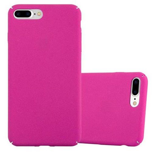 Cadorabo Housse Compatible Avec Apple Iphone 7 Plus / 7s Plus / 8 Plus En Frosty Rose Vif - Hard Case tui De Protection  L'aspect Givr Contre Les Rayures Et Les Chocs