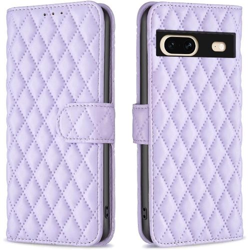 Coque Pour Google Pixel 7, Housse En Google Pixel 7, Housse Magnetique Flip Portefeuille Avec Fentes De Cartes Pour Google Pixel 7 5g, Violet