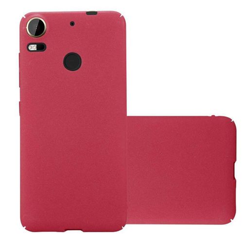 Cadorabo Housse Compatible Avec Htc Desire 10 Pro En Frosty Rouge - Hard Case tui De Protection  L'aspect Givr Contre Les Rayures Et Les Chocs