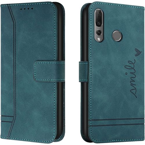 Coque Pour Huawei P Smart Z/Y9 Prime 2019, Portefeuille Housse En Pu Avec Tpu Flip Pochette Housse Pour Huawei P Smart Z/Y9 Prime 2019 (Vert)