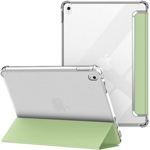 Coque Pour Ipad Air 3 2019,Pro 10,5 Pouces 2017,tui Arrire Souple Et Transparent En Tpu,Housse De Protection Antichoc,Smart Shell Rsistant Avec Veille/Rveil Automatique,Vert Clair