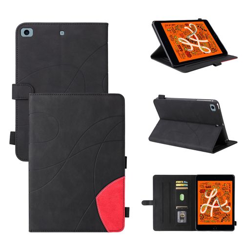 Coque Pour Ipad Mini 12345,Etui Tablette Housse,Etui Pour Tablet Apple Ipad Mini 5 /Mini 4 /Mini 3 /Mini 2 /Mini 1 Pu Housse Flip Coque Avec Built Stand Et Magntique Fermeture Bande,Noir