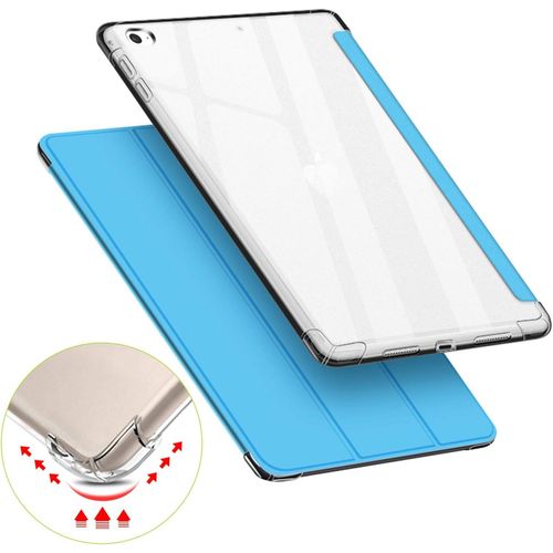 Coque Pour Ipad Mini 4/5 7,9 Pouces,tui Arrire Souple Et Transparent En Tpu,Housse De Protection Antichoc,Smart Shell Veille/Rveil Automatique Pour Apple Ipad Mini 4 & Ipad Mini 5,Bleu