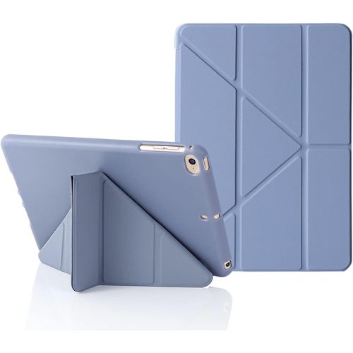 Coque Pour Ipad Mini 5 4 3 2 1, Housse tui Ipad Mini 7,9 Pouces, 5 En 1 Multiples Angles De Vue, tui Finition Soyeuse Et Dos Souple Antichoc Flexible, Auto Veille/Rveil Grislavande