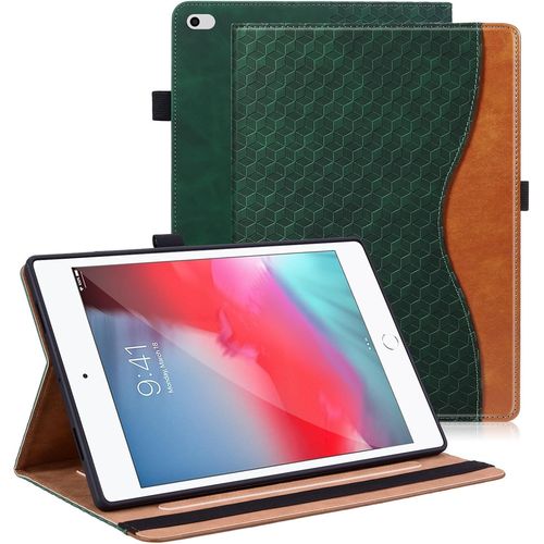 Coque Pour Ipad Mini 5 4 3 2 Housse Cuir Pu [Rveil/Veille Automatique] 7,9 Pouces Ipad Mini 5 2019 / Ipad Mini 4 Etui De Protection Avec Support Fonction - Vert Fonc.[F4850]