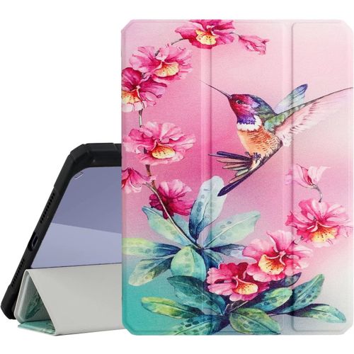 Coque Pour Ipad Mini 6 2021 -[Porte-Crayons Intgr] Coque De Support  Trois Volets Avec Coque Arrire Transparente, Rveil/Veille Pour Ipad Mini 6me Gnration 8,3 Pouces, Humm[Coq5187022]