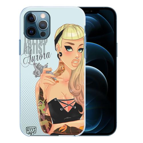 Coque Pour Iphone 12 Pro - Princesse Aurore Artiste