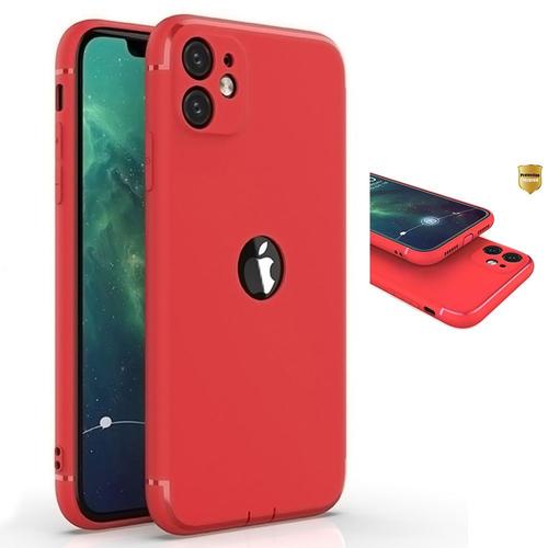 Coque Pour Iphone 13 (6,1') Anti-Choc Elegante Rouge