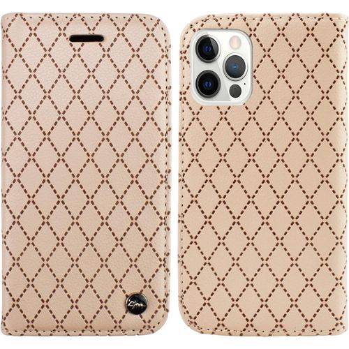 Coque Pour Iphone 13 Pro, Pu Cuir A Rabat Flip Housse Etui Pour Iphone 13 Pro 6.1