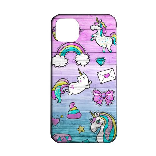 Coque Pour Iphone 15 Animal Chat Caticorn Licorne Kawaii 19