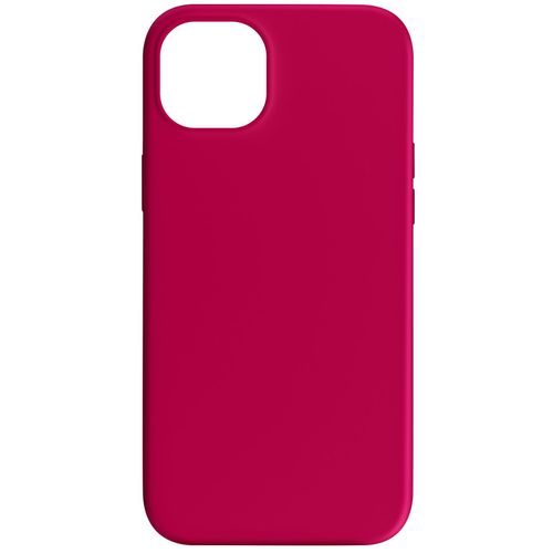 Coque Pour Iphone 15 Plus Semi-Rigide Soft-Touch Fast Cover Fuchsia