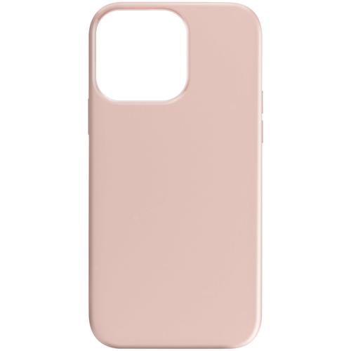 Coque Pour Iphone 15 Pro Max Semi-Rigide Soft-Touch Fast Cover Rose Poudr