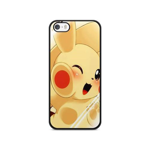 Coque Pour Iphone 6 / 6s Silicone Tpu Pokemon Pikachu Sacha Anime Salameche Noctali Valor Mystic Instinct Tortank Pika Japon Manga Ref 603