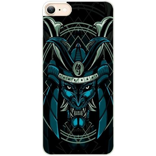 Coque Pour Iphone 7 8 Et Se Samourai Bleu