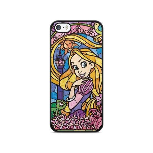 Coque Pour Iphone 7 / 8 / Se 2020 / Se 2022 Silicone Tpu Princesse Disney Funny Tatoue Rock Punk Ariel Alice White Snow Case Blanche Neige Ref 5805