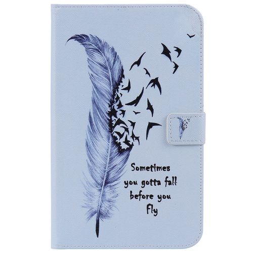 Coque Pour Motif Tablet Samsung Galaxy Tab 3 Lite 7.0 Sm-T110,Etui Pour Tablet Samsung Galaxy Tab 3 Lite 7.0 Sm-T110 Pu Housse Flip Coque Avec Built Stand