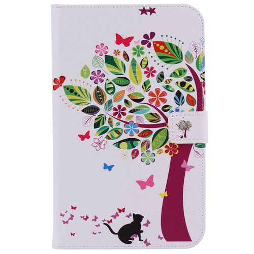 Coque Pour Motif Tablet Samsung Galaxy Tab 3 Lite 7.0 Sm-T110,Etui Pour Tablet Samsung Galaxy Tab 3 Lite 7.0 Sm-T110 Pu Housse Flip Coque Avec Built Stand