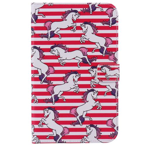 Coque Pour Motif Tablet Samsung Galaxy Tab 3 Lite 7.0 Sm-T110,Etui Pour Tablet Samsung Galaxy Tab 3 Lite 7.0 Sm-T110 Pu Housse Flip Coque Avec Built Stand