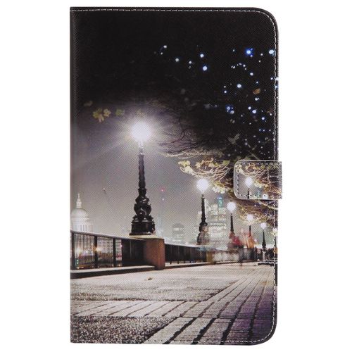 Coque Pour Motif Tablet Samsung Galaxy Tab A 8.0 2017 T385,Housse tui Pour Tablet En Pu Antichoc Peint Samsung Galaxy Tab A 8.0 2017 T385