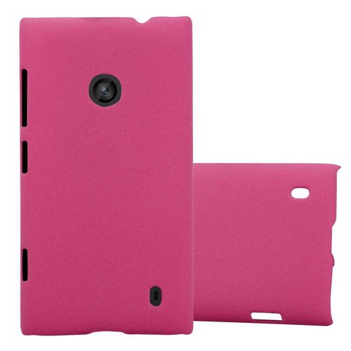 Cadorabo Housse Compatible Avec Nokia Lumia 520 / 521 En Frosty Rose Vif - Hard Case tui De Protection  L'aspect Givr Contre Les Rayures Et Les Chocs