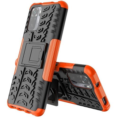 Coque Pour Redmi Note 10 / 10s, Protection Militaire Shock-Absorption Et Anti-Rayures Amovible 2 En 1 Coque De Xiaomi Redmi Note 10 / 10s. Hyun Orange