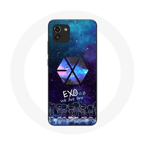 Coque Pour Samsung Galaxy A03 Exo Groupe K-Pop Logo We Are One