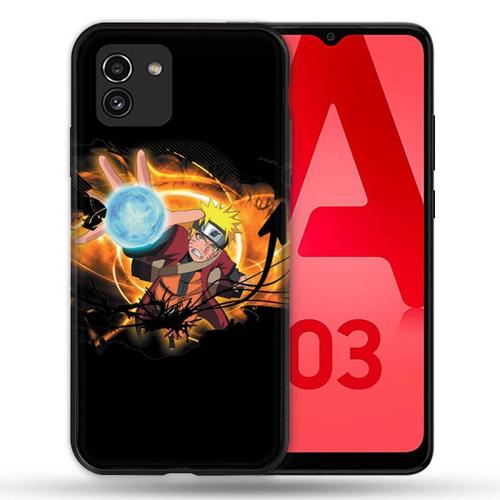 Coque Pour Samsung Galaxy A03 Manga Naruto Noir