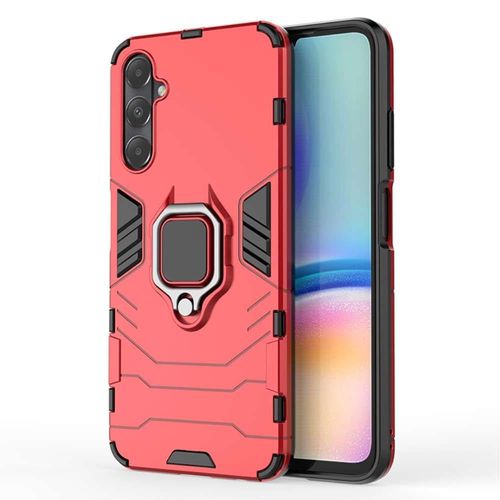 Coque Pour Samsung Galaxy A05s - Housse Etui Rigide Anti Choc + Verre Trempe - Rouge