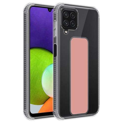 Cadorabo Housse Compatible Avec Samsung Galaxy A22 4g / M22 / M32 4g En Rose - tui De Protection En Silicone Tpu Flexible Avec Support Et Fonction Stand
