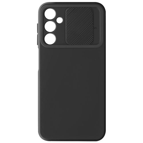 Coque Pour Samsung Galaxy A25 5g Silicone Cache Camra Coulissant Noir